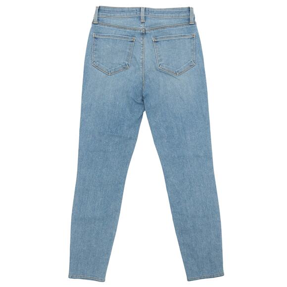 L'agence Mid-Rise Distressed Skinny Jeans Size 25 - Picture 2 of 8